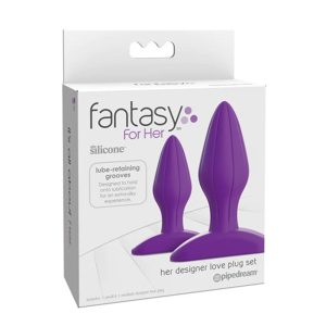 Kit De 2 Plugs Anales De Silicona Suave