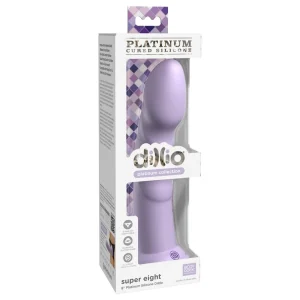 Dildo De Silicona Con Ventosa Platinum 8 Pulgadas