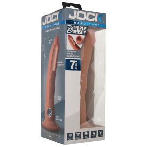Dildo Realista Triple Densidad 7 Pulgadas Con Ventosa Jock