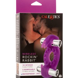 Calexotics Anillo Vibrador Rockin Rabbit Inalámbrico