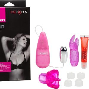 Kit Estimulante Bala Vibradora Fundas Gel Herclit Calexotics
