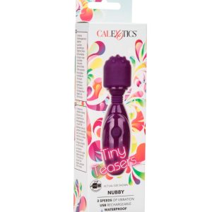 Vibrador Clítoris Recargable Calexotics Tiny Nubby Morado Pequeño