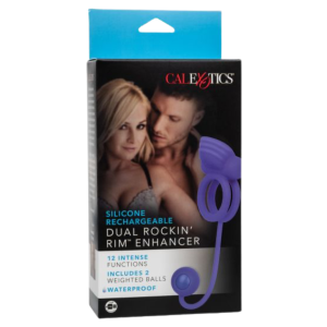 Calexotics Anillo Vibrador Dual Rockin' Rim Recargable