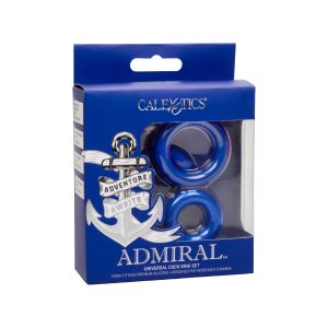 Calexotics Set De 3 Anillos Para Pene Admiral Universal Cock