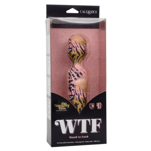 Vibrador Masajeador Naughty Bits Wtf 10 Funciones Silicona
