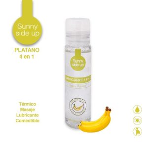 Lubricante térmico para masaje 4 en 1 Comestible Plátano
