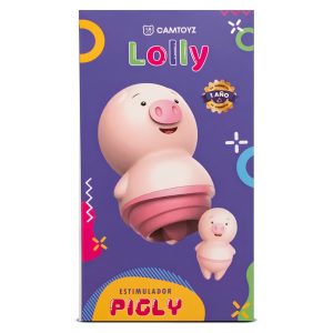 Vibrador Clitoral Cerdito Pigly Camtoyz Color Rosa