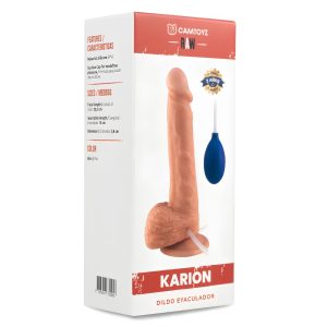 Dildo Realista Eyaculador Karion Camtoyz Raw