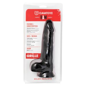 Dildo Realista Grille Camtoyz Raw con Ventosa
