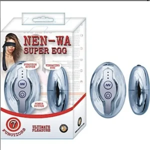 Bala Vibradora Nen-wa Super Egg Silver Nasstoy