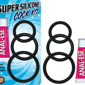Anillo Para Pene Y Testículos Nasstoys Con Vibrador Kit De 3 En Silicona