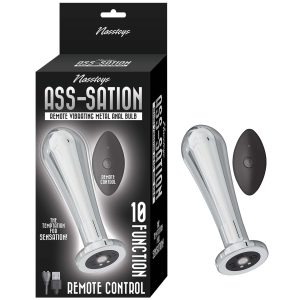 Plug Vibrador Metálico Remote Vibrating Me Nasstoys