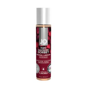 System JO H2O Lubricante Base Agua Sabor Frambuesa 30 ml