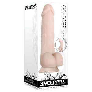 Dildo Realista con Ventosa Evolved Supple Poseable Girthy
