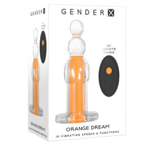 Plug Anal con Vibración Orange Dream Evolved
