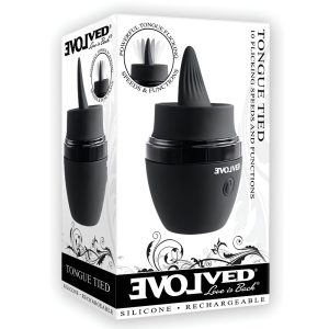 Vibrador Estimulador Clitoral Tongue Tied Flickering Evolved