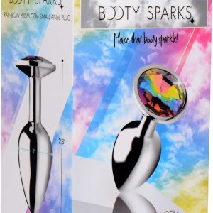 Plug Anal Chico Gema Arcoíris Rainbow Prism Gem