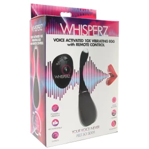 Vibrador A Control De Voz - Whisperz 10x Egg Recargable Base