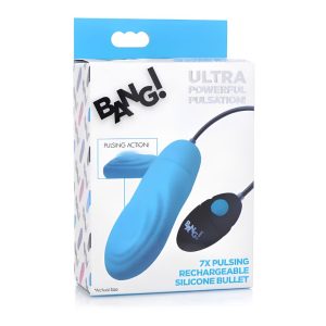 Vibrador Vaginal Punto G Recargable De Silicona Play Hard Bang! 7x Pulsing