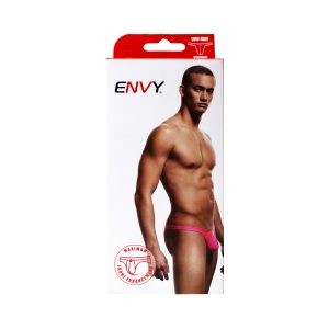 Tanga Para Hombre Envy Low Rise Ajuste Anatómico Rosa