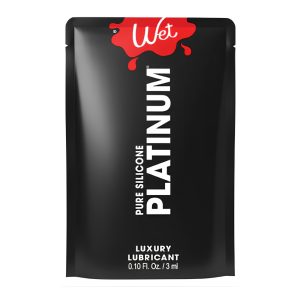 Lubricante Personal Wet Platinum Base Silicona 3 ml
