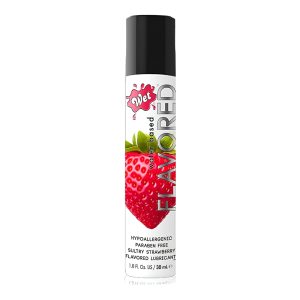 Lubricante Personal Wet Base Agua Sabor Fresa 30 ml