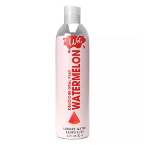 Lubricante Personal Wet Base Agua Sabor Sandía 3.1 oz