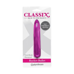 Bala Vibradora Classix Rocket Bullet Rosa Pipedream