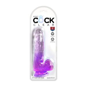 Consolador King Cock Clear 6 Pulgadas